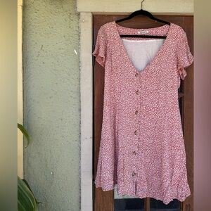 Billabong Floral Button Down Dress